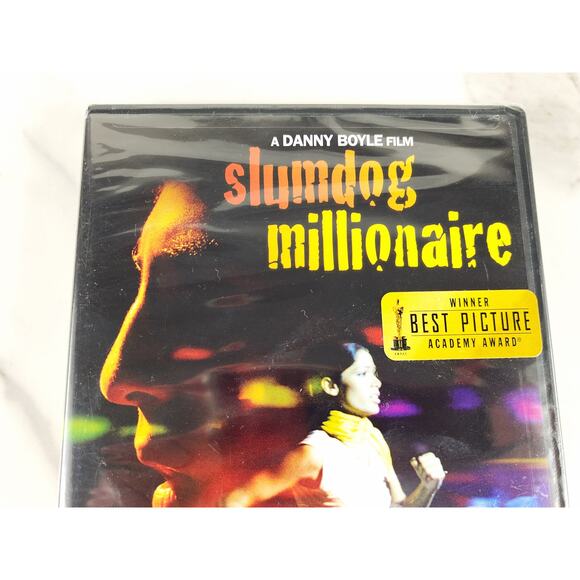 Movie Slumdog Millionaire DVD New Sealed India 2009 Dolby Digital - Picture 2 of 10